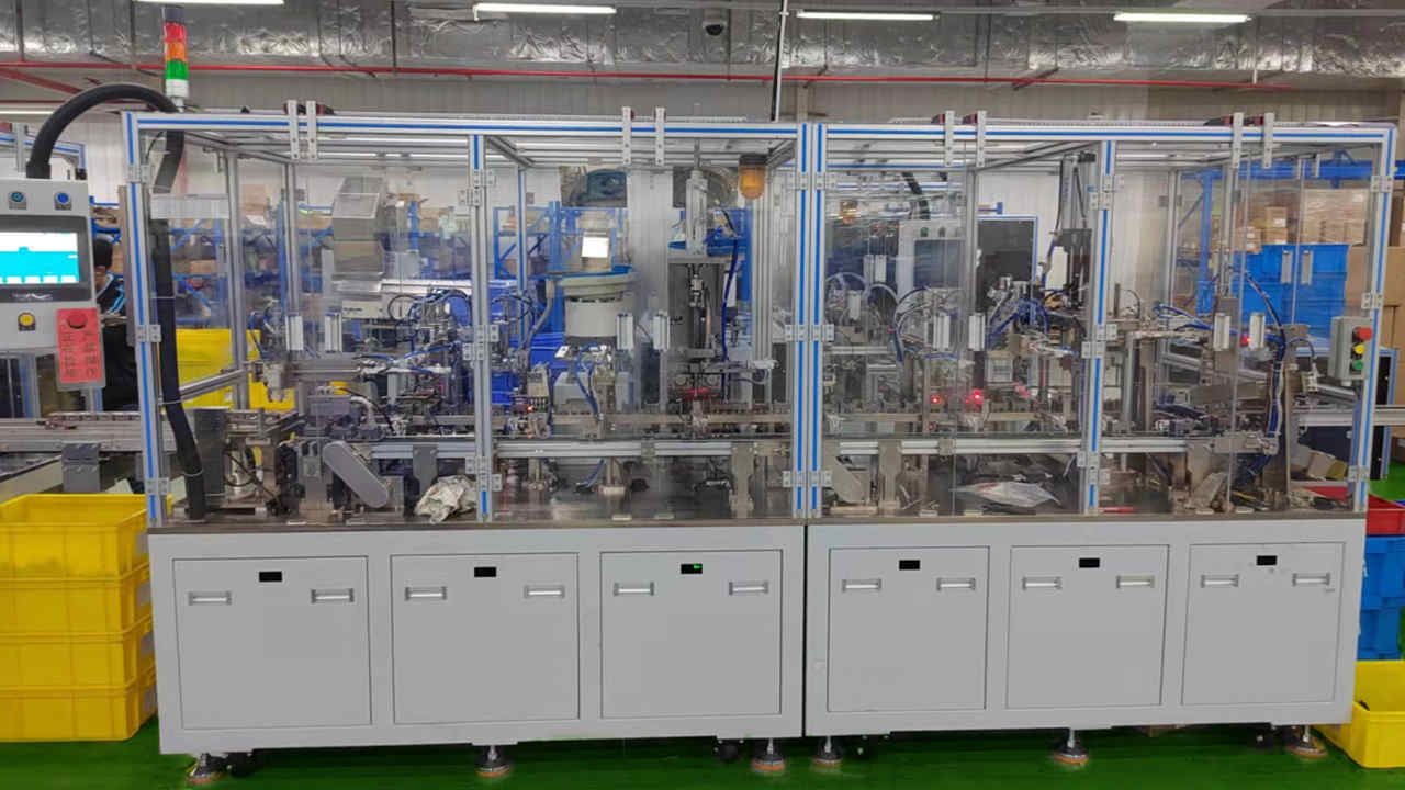 SPRING BOX AUTOMATIC ASSEMBLY MACHINE