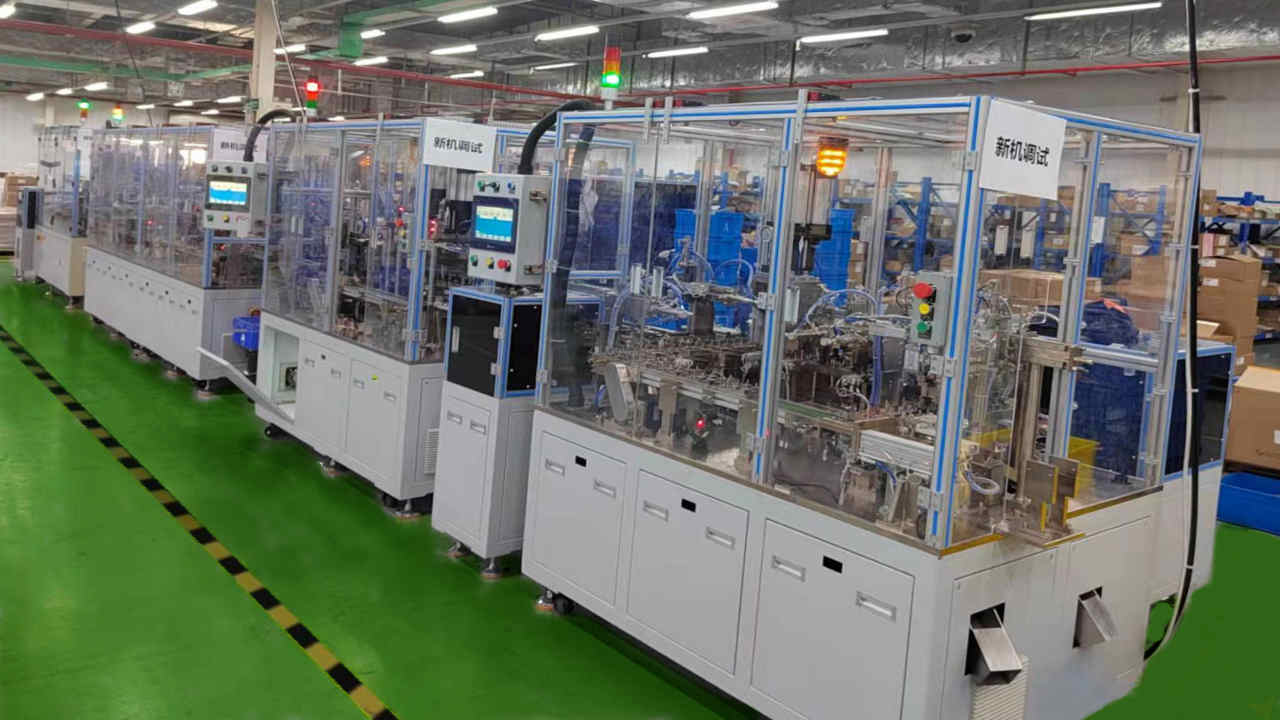SPRING BOX AUTOMATIC ASSEMBLY MACHINE